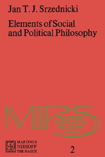 elements of social and political philosophy (en Inglés)