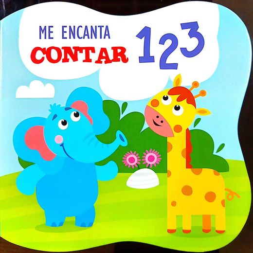 LIBROS CON FORMA - ME ENCANTA CONTAR 1 2 3 (in Spanish)