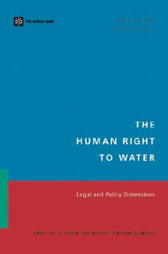 the human right to water,legal and policy dimensions