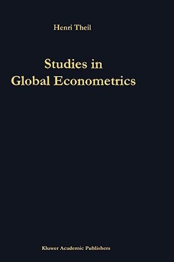 studies in global econometrics (in English)