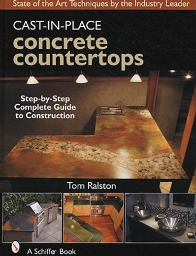 cast-in-place concrete countertops,a guide for craftsmen