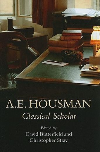 a.e. housman,classical scholar