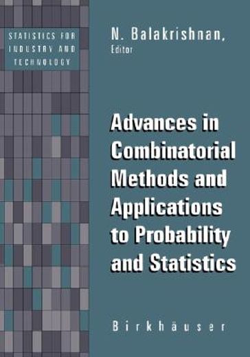 advances in combinatorial methods and applications to probability and statistics (en Inglés)