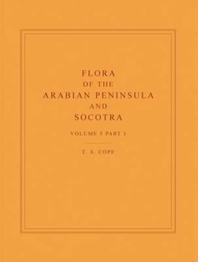 flora of the arabian peninsula and socotra