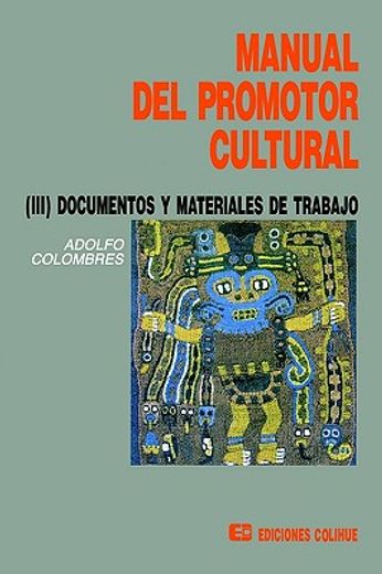 manual del promotor cultural iii (in Spanish)