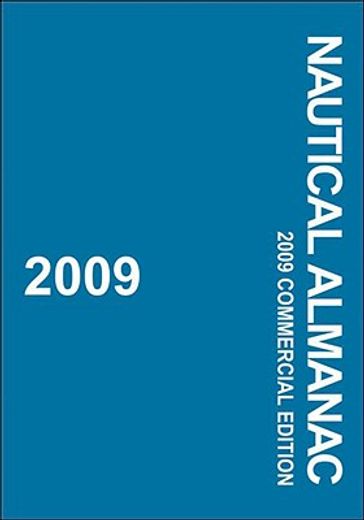 2009 nautical almanac,commercial edition