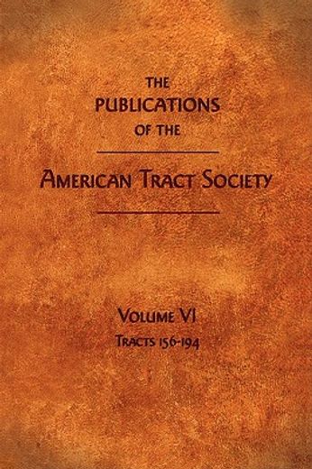 publications of the american tract society