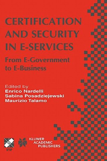 certification and security in e-services (en Inglés)