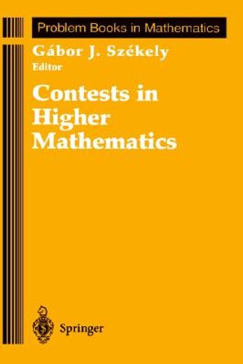 contests in higher mathematics,miklos schweitzer competitions 1962-1991