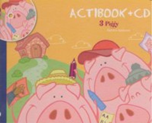 Actibook - 3 piggy (+CD)