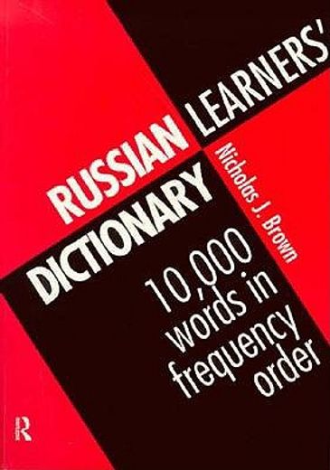 russian learner´s dictionary,10,000 words in frequency order