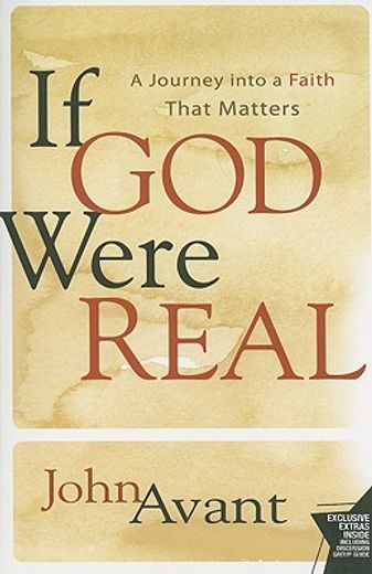 if god were real,a journey into a faith that matters