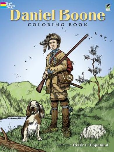 daniel boone,coloring book