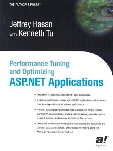 performance tuning and optimizing asp.net applications