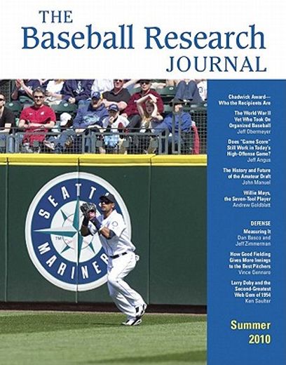 the baseball research journal summer 2010