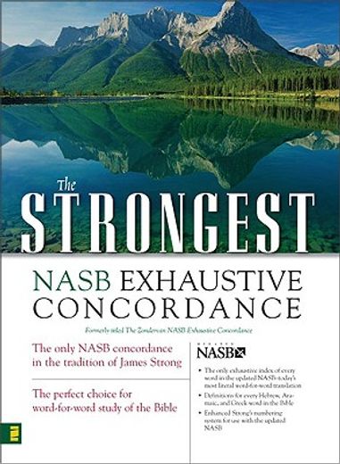 the strongest nasb exhaustive concordance (in English)
