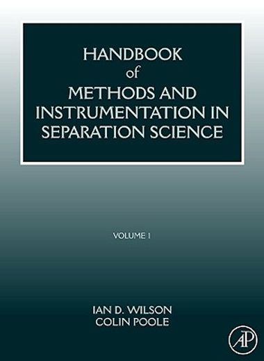 handbook of methods and instrumentation in separation science