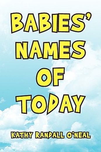 babies´ names of today