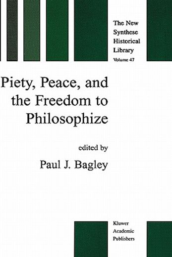 piety, peace and the freedom to philosophize (en Inglés)
