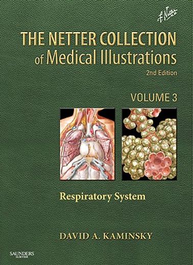The Netter Collection of Medical Illustrations: Respiratory System: Volume 3 (in English)
