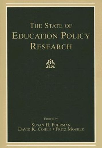 the state of education policy research