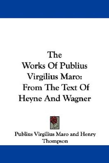 the works of publius virgilius maro: fro