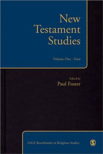 New Testament Studies (en Inglés)