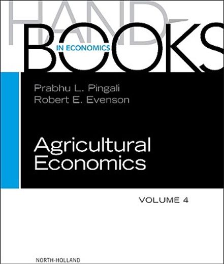 handbook of agricultural economics,agricultural development farm policies and regional development