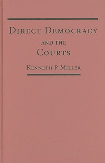 direct democracy and the courts