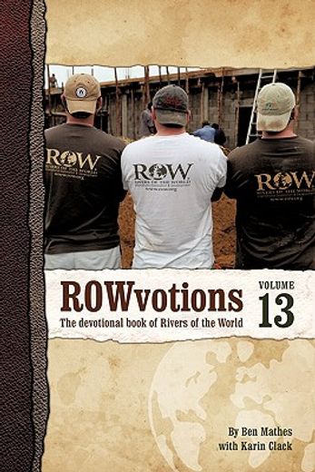 rowvotions,the devotional book of rivers of the world