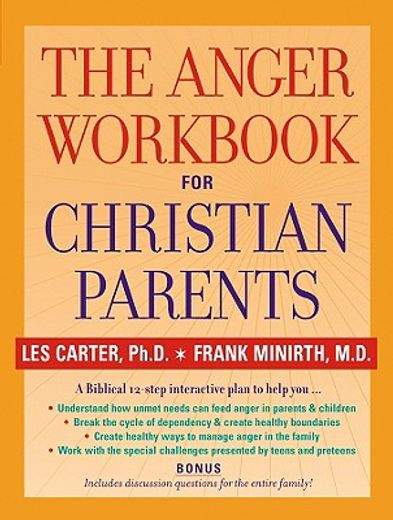 the anger workbook for christian parents (en Inglés)