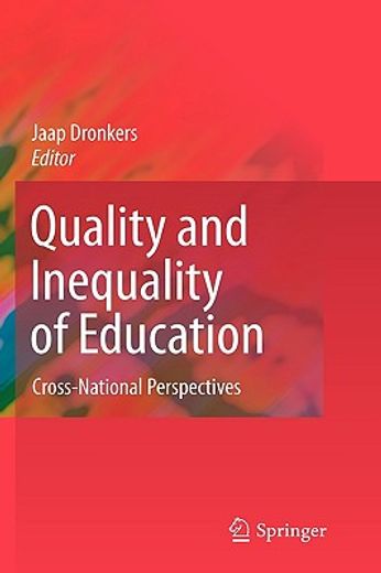 quality and inequality of education,cross-national perspectives