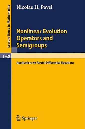 nonlinear evolution operators and semigroups (en Inglés)