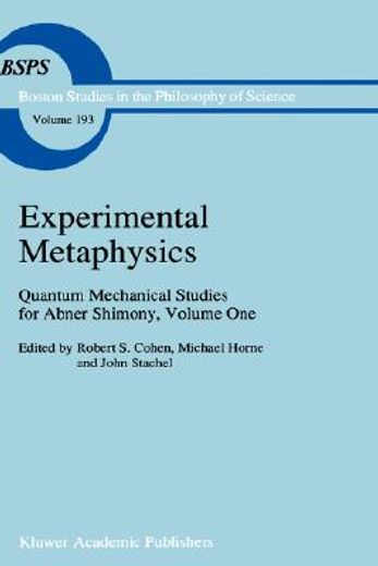 experimental metaphysics (in English)