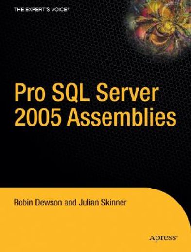 pro sql server 2005 assemblies