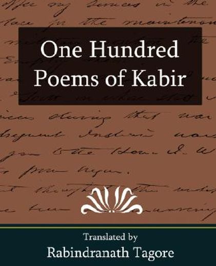 one hundred poems of kabir