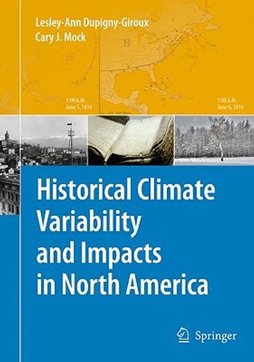 historical climate variability and impacts in north america