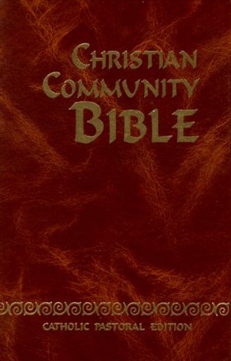 christian community bible,catholic pastoral edition, green