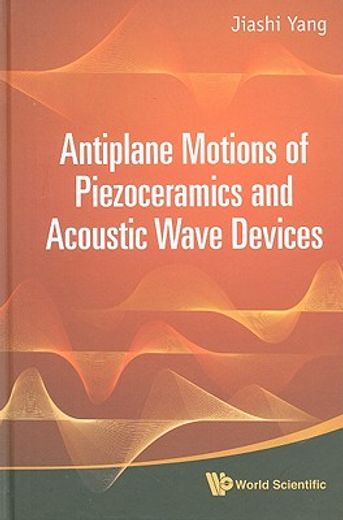 antiplane motions of piezoceramics and acoustic wave devices
