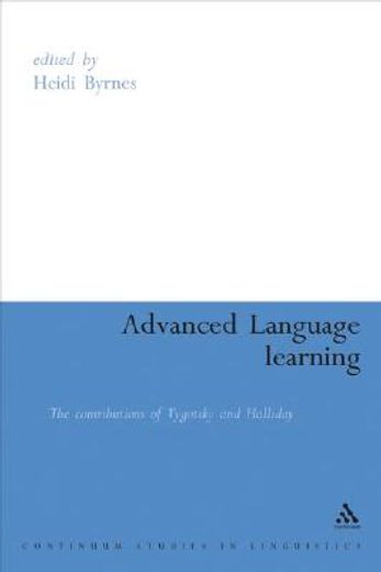 advanced language learning,the contributions of halliday and vygotsk