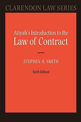 atiyah´s introduction to the law of contract