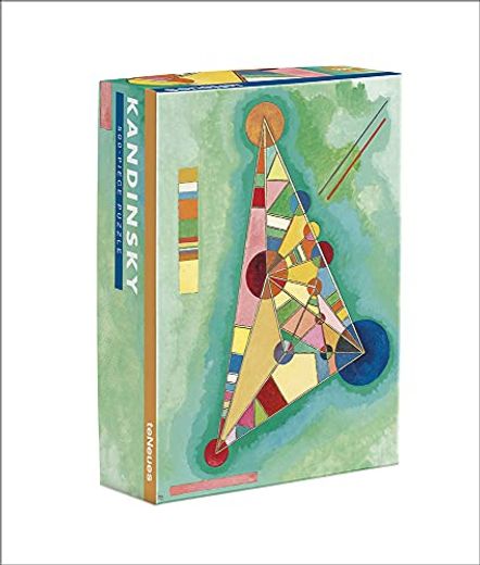 Variegation in the Triangle by Vasily Kandinsky 500-Piece Puzzle: 500-Piece Puzzle in a Compact 2-Piece box