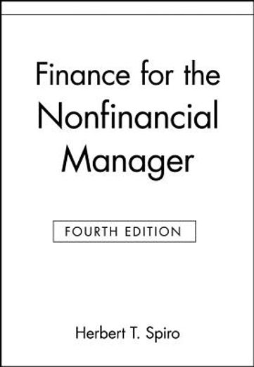 finance for the nonfinancial manager (in English)