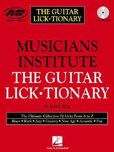 the guitar licktionary