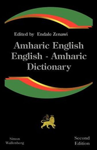 amharic-english, english-amharic dictionary