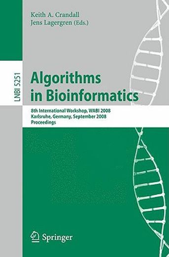 algorithms in bioinformatics,8th international workshop, wabi 2008, karlsruhe, germany, september 15-19, 2008, proceedings