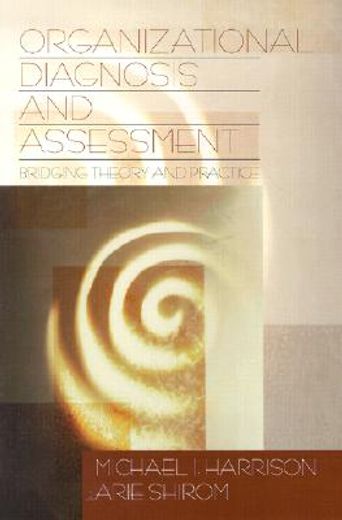 organizational diagnosis and assessment,bridging theory and practice