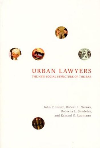 urban lawyers,the new social structure of the bar