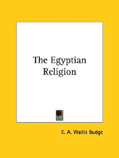 the egyptian religion