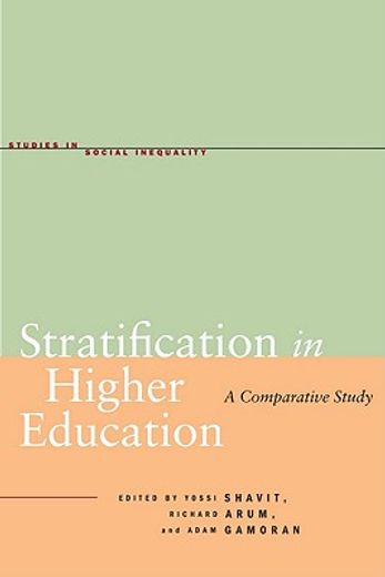 stratification in higher education,a comparative study